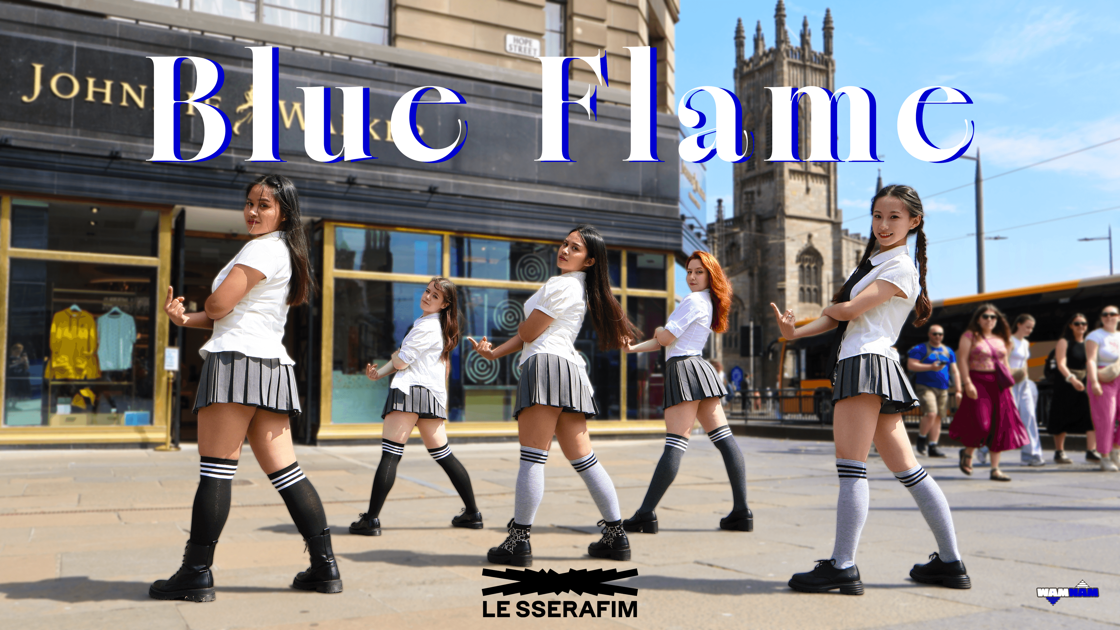 LE SSERAFIM (르세라핌) 'Blue Flame' (Changwon K-Pop World Festival UK finalist)